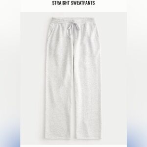 Hollister Gray Straight Sweatpants